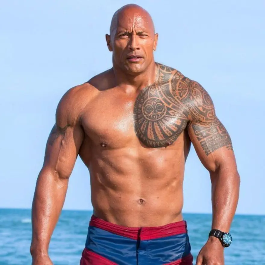 Dwayne 'The Rock' Johnson'ın  yeni dövmesinin yapımı 30 saat sürdü 5