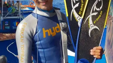 Milli dalgıç Serkan Toprak nefes egzersizi yaparken fenalaşıp öldü