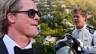 Yeni filmi için ülke ülke gezen Brad Pitt'in evi yağmalandı!