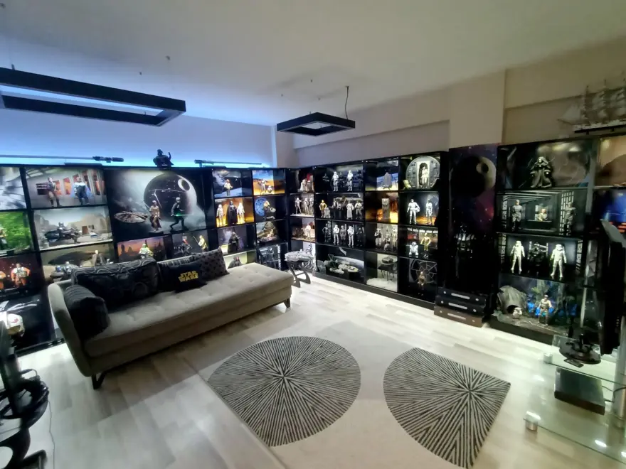 Evini Star Wars müzesine çevirdi 6