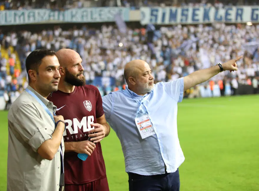 Adana Demirspor Başkanı Murat Sancak'tan rakip futbolcuyla transfer pazarlığı 3