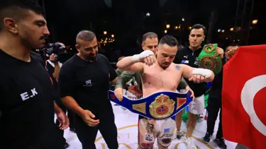 Kubilay Alcu boksta WBF kemerini de aldı