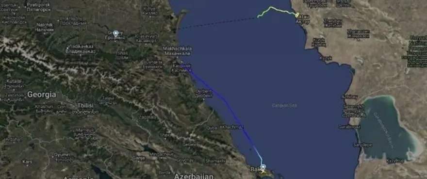 Son Dakika..Azerbaycan uçak kazası: Uçağı Rus füzesinin düşürdüğü kesinleşti 8