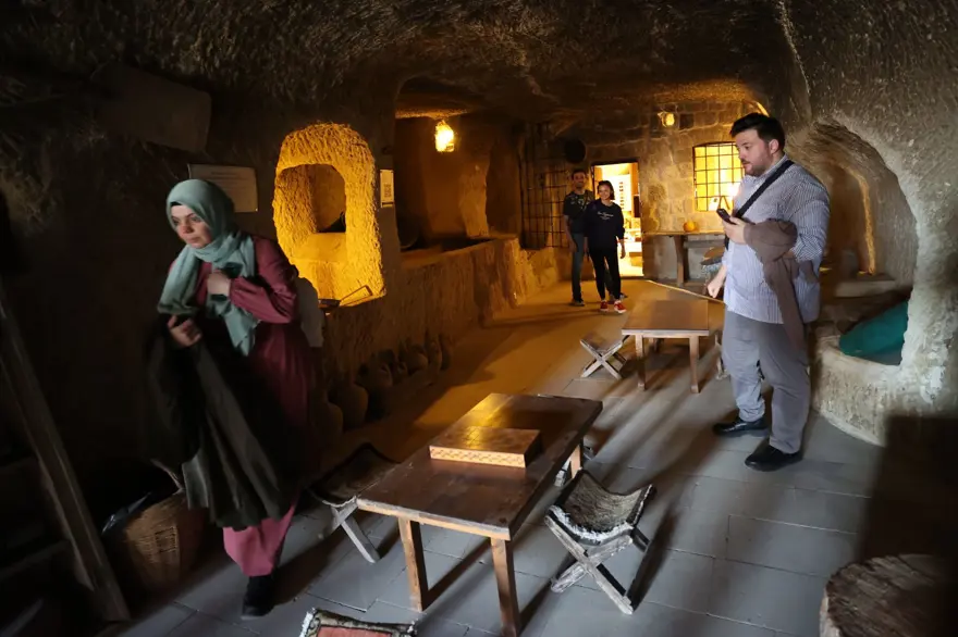 Ata mirası mağara evi geçmişe yolculuk için ziyarete açtı 3