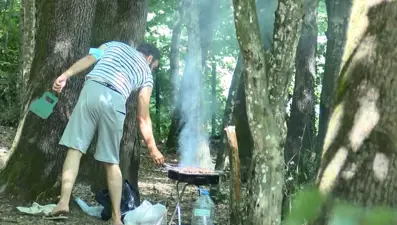 Belgrad Ormanı'nda yasağa rağmen mangal yapılmaya devam ediliyor