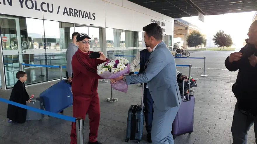 Holywood yıldızı Jean Claude Van Damme Bodrum’da 2