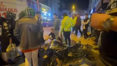 Polisin "Dur" ihtarına uymadı: Kaçarken kaza yaptı