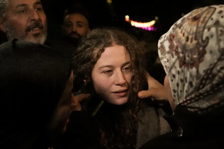 Filistinli cesur kız Ahed Tamimi serbest 5