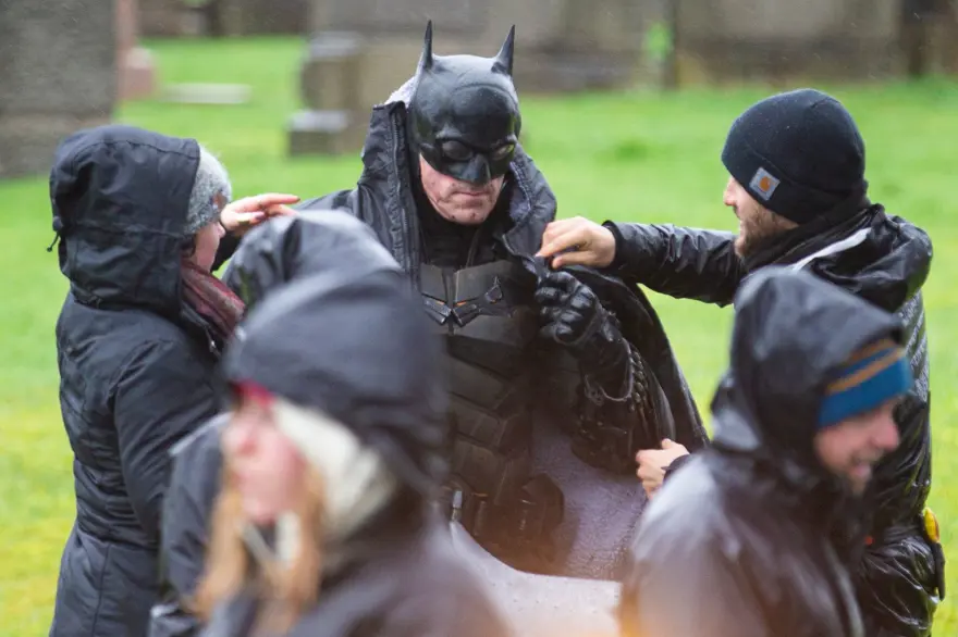 The Batman filminden ilk set fotoğrafları 7 The Batman filminden ilk set fotoğrafları 7