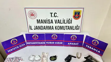 Manisa'da uyuşturucu operasyonu: İki tutuklama