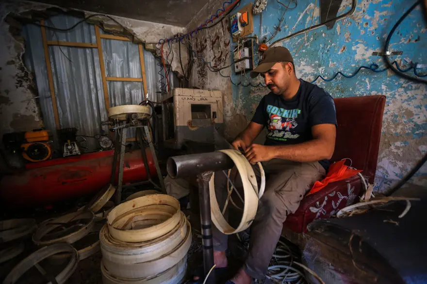 El yapımı kalbur ve elekler zamana direniyor 6 El yapımı kalbur ve elekler zamana direniyor 6