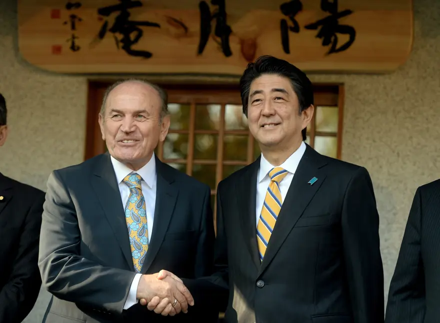 Japonya Başbakanı Abe İstanbul'da 9
