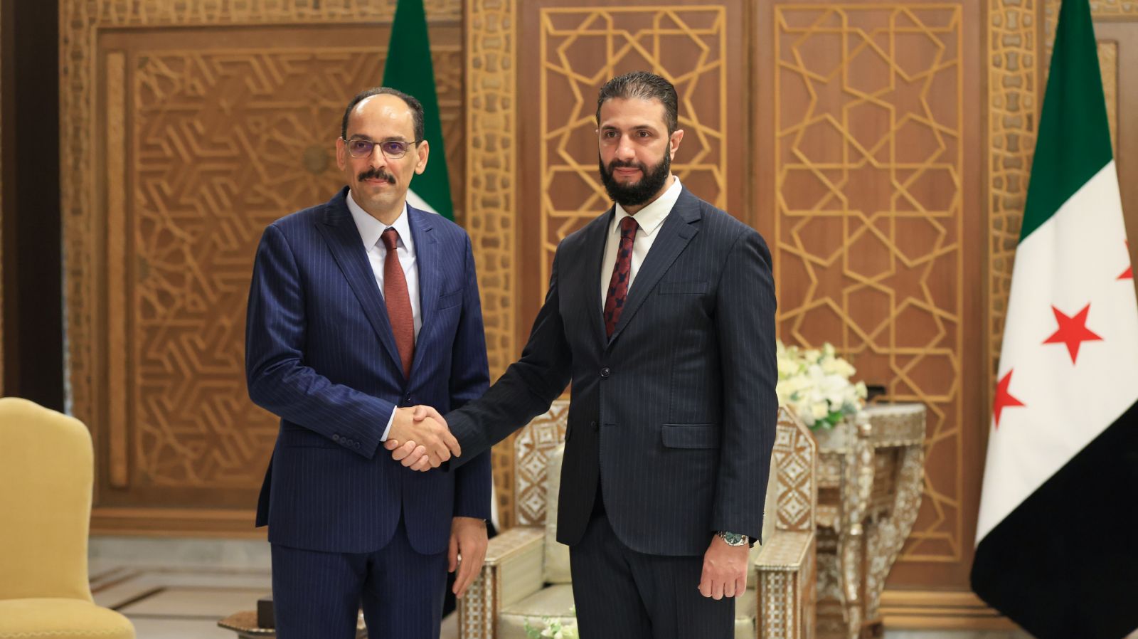 MİT Başkanı İbrahim Kalın, Suriye Cumhurbaşkanı Şara ile görüştü