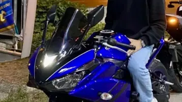 Motosikletiyle otomobile çarpan Talha yaşamını yitirdi