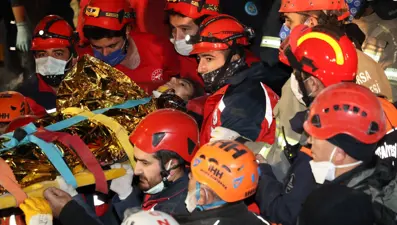 14 yaşındaki İdil 58. saatte kurtarıldı