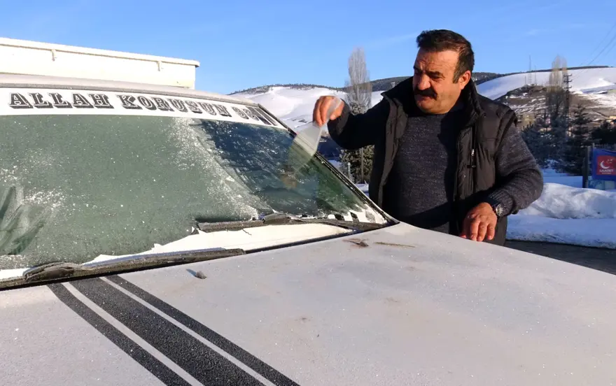 Kars’ta dondurucu soğuk: Hava sıcaklığı -12’ye düştü 5