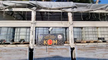 Adana'da 11 bin 400 litre kaçak akaryakıt ele geçirildi