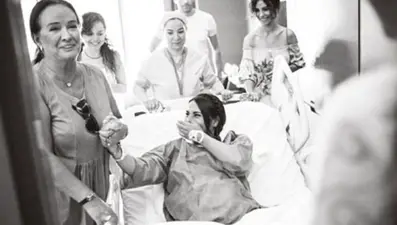 Şükran Ovalı'nın doğum fotoğrafları