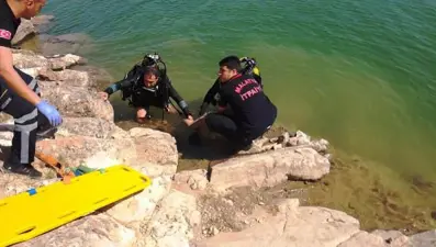 Malatya'da gölete giren genç boğuldu