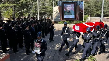 Şehidin naaşı 67 yıl sonra memleketinde toprağa verildi