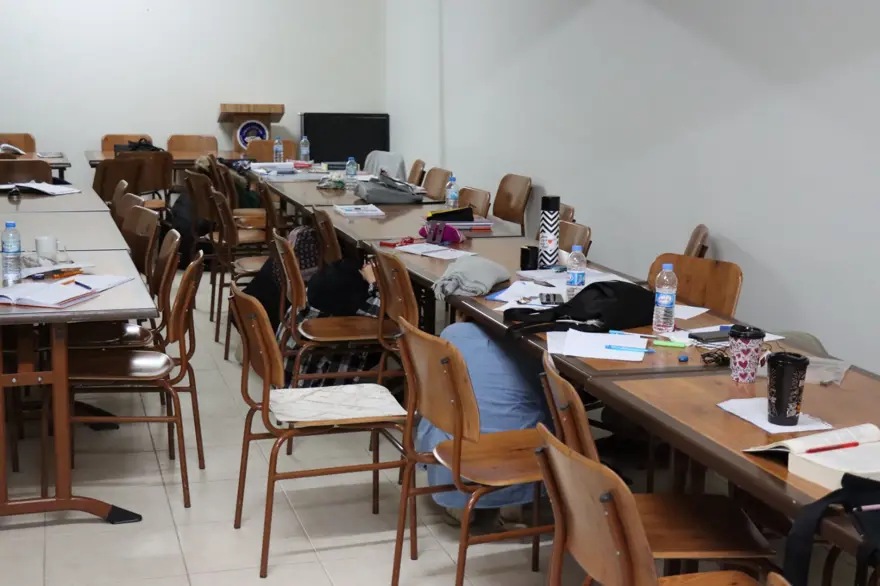 KYK yurtlarında eş zamanlı deprem tatbikatı 77