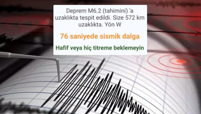 AFAD daha önce uyarmıştı: İstanbul&#x27;u da sallayan deprem için yürekleri ağza getiren bildirim