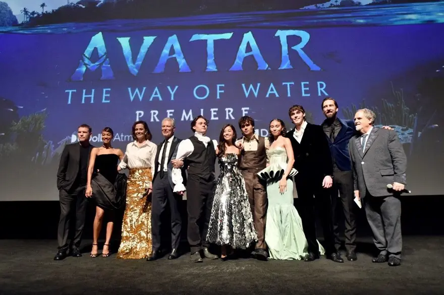 Avatar: Suyun Yolu ekibi Los Angeles galasında 