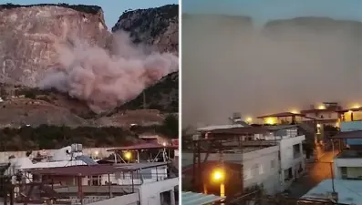 İskenderun'u toz bulutu kapladı