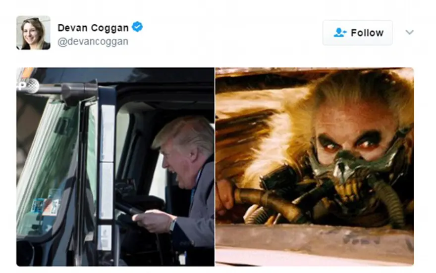 Trump TIR şoförü oldu 3
