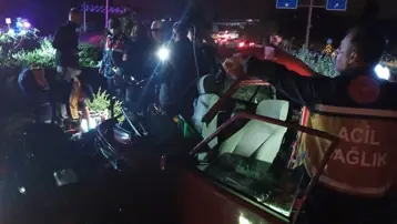 Otomobil tıra arkadan çarptı: 1 ölü, 3 yaralı