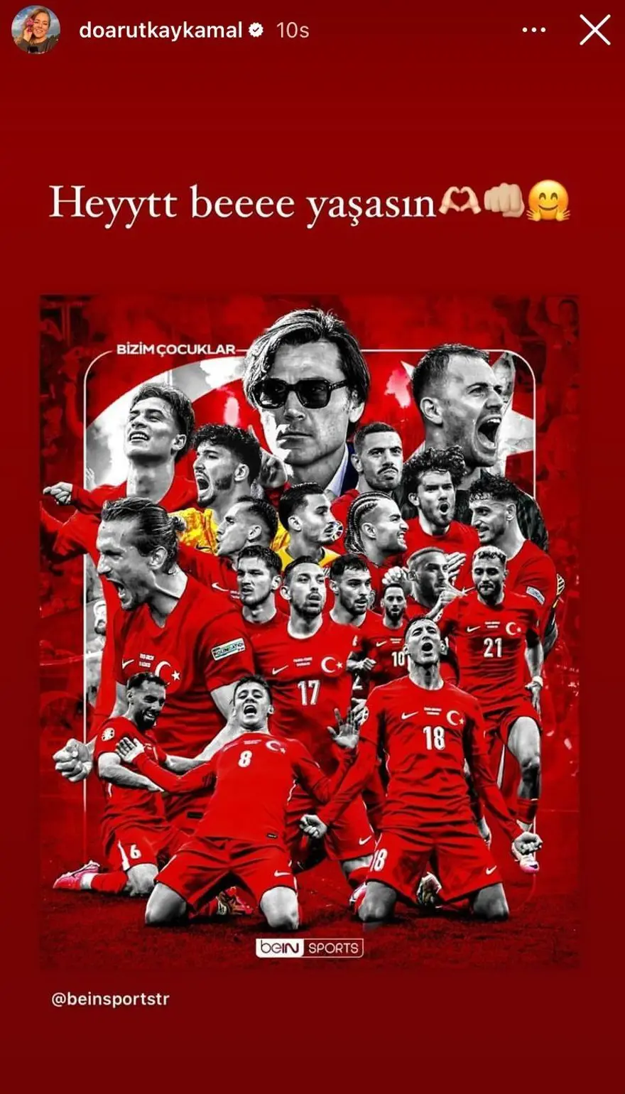 Ünlü isimlerden Milli Takım'a tebrik mesajları: O kupalar sana helal! 5 Ünlü isimlerden Milli Takım'a tebrik mesajları: O kupalar sana helal! 5