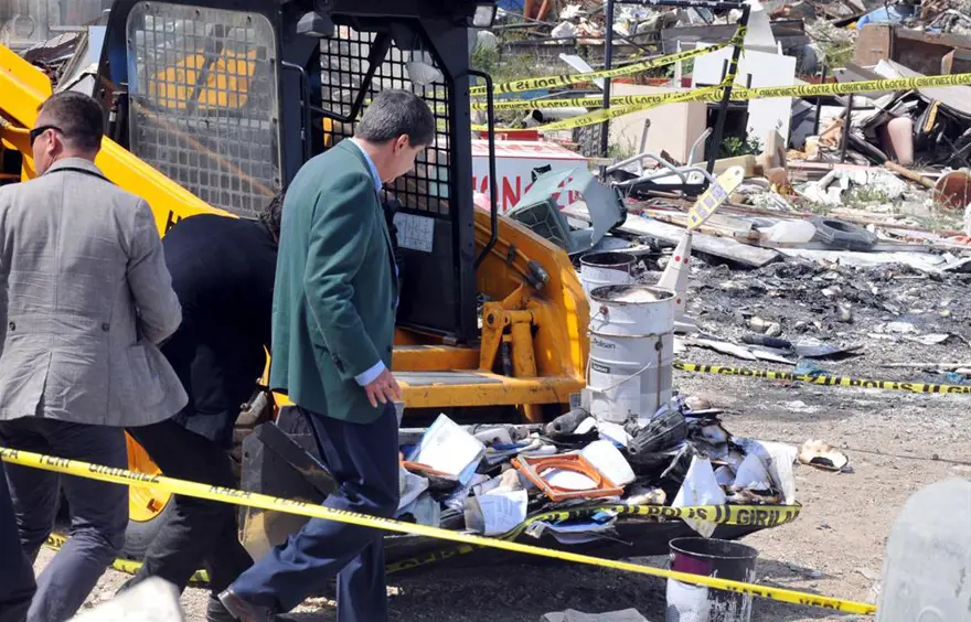 Antalya'da 'evraklar yakıldı' iddiası 3