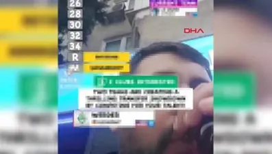 Canlı yayında oyun oynarken yıldırım düştü