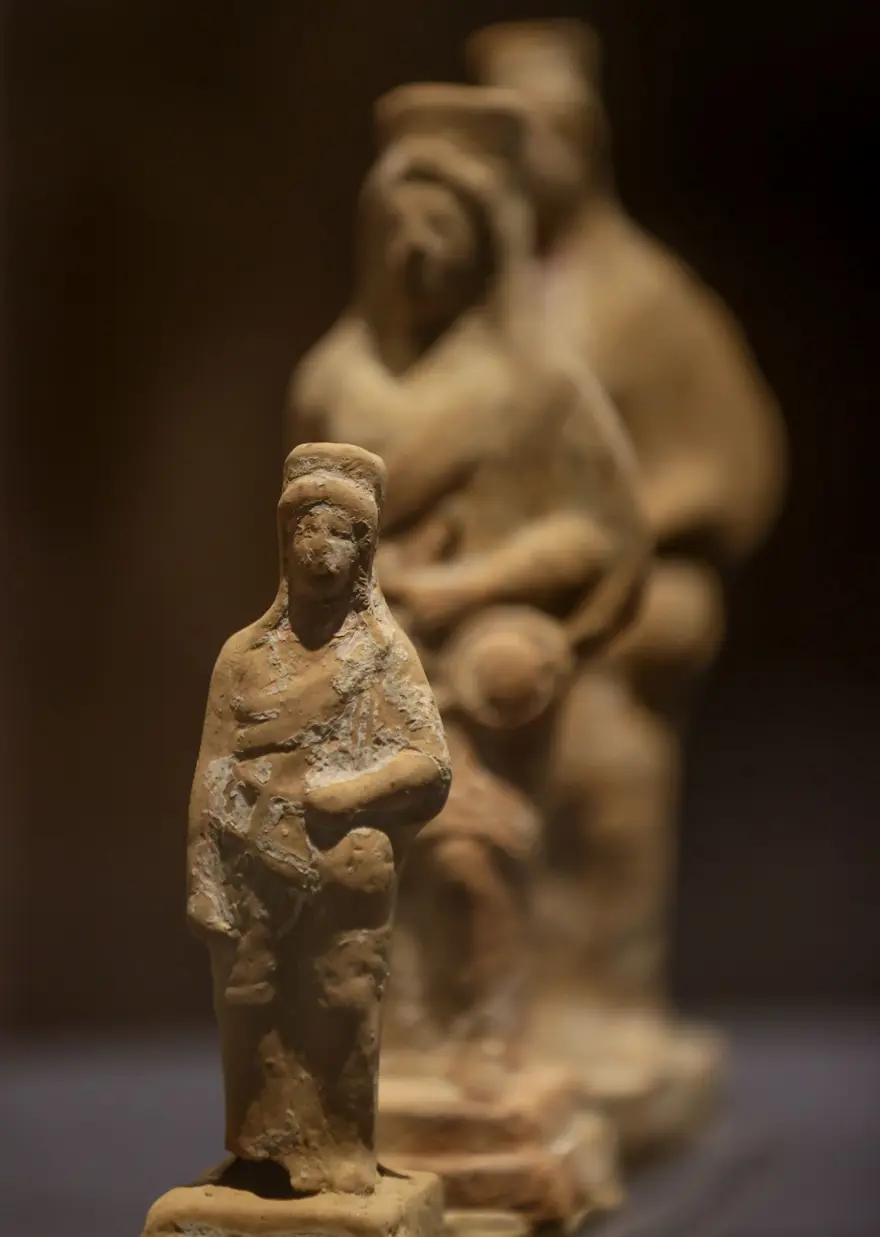 Apollon heykelleri ilk kez ziyaretçisiyle buluştu 11