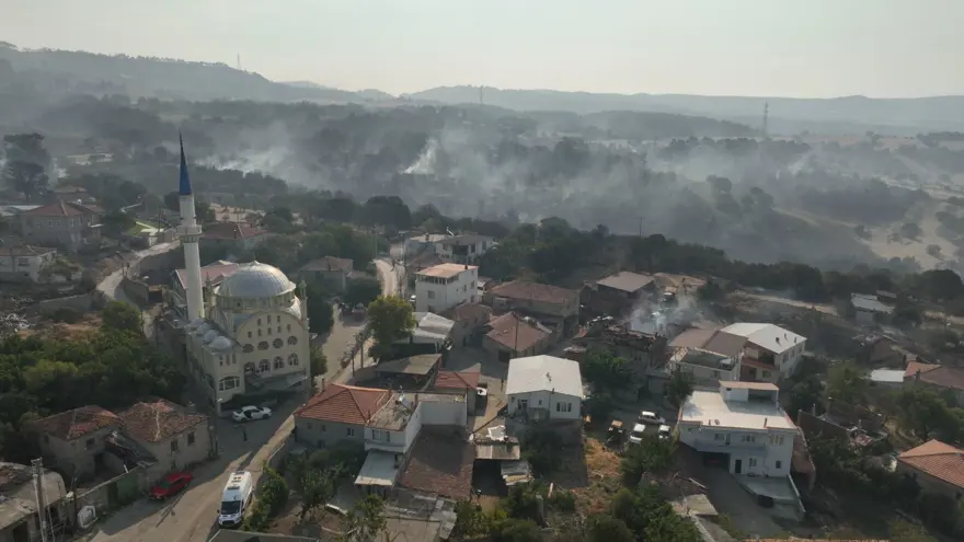 Çanakkale'de orman yangını kontrol altında 87