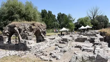 Keykubadiye Sarayı'nın mimarisi ortaya çıkarılıyor