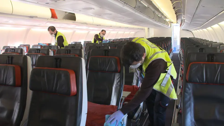 THY uçakları etkili yöntemlerle dezenfekte ediliyor 5