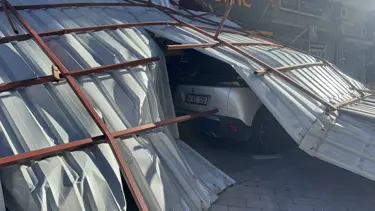 Kahramanmaraş'taki fırtınanın şiddeti saatte 95 kilometre hıza ulaştı