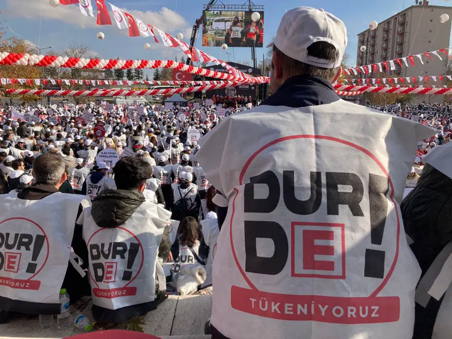 Ankara'da 'Büyük Eczacı Mitingi' düzenlendi 5