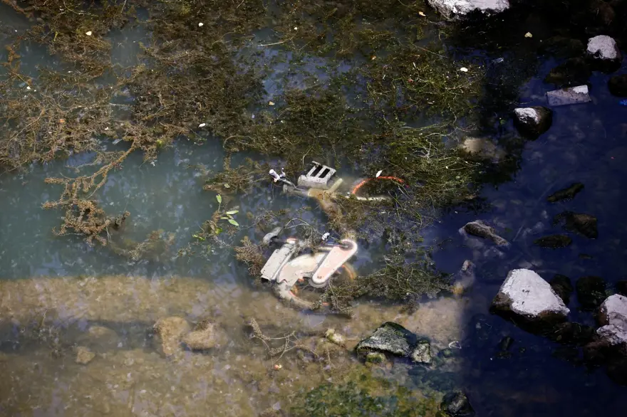 İtalya'da tarihi kuraklık: Tiber nehri kurumaya yüz tuttu 