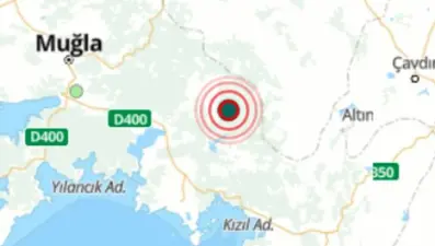 Muğla'da 4,8 büyüklüğünde deprem | Son depremler