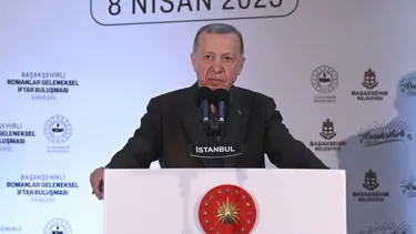 SON DAKİKA HABERİ: Cumhurbaşkanı Erdoğan Romanlarla iftarda bir araya geldi