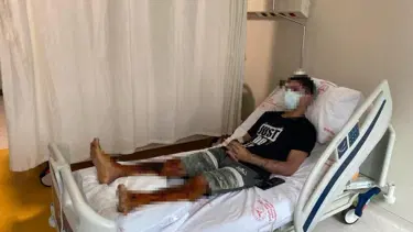 Lavabo açıcı bomba gibi patladı, vücudunun yüzde 35’i yandı