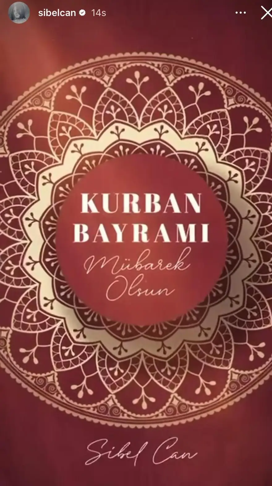 Ünlülerden Kurban Bayramı mesajları 5