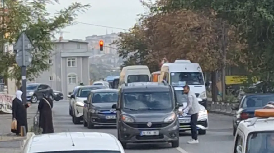Akan trafikte, yavru kediyi ölümden kurtardı 3