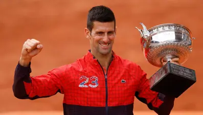 Novak Djokovic'ten Fransa Açık'ta rekorla gelen şampiyonluk