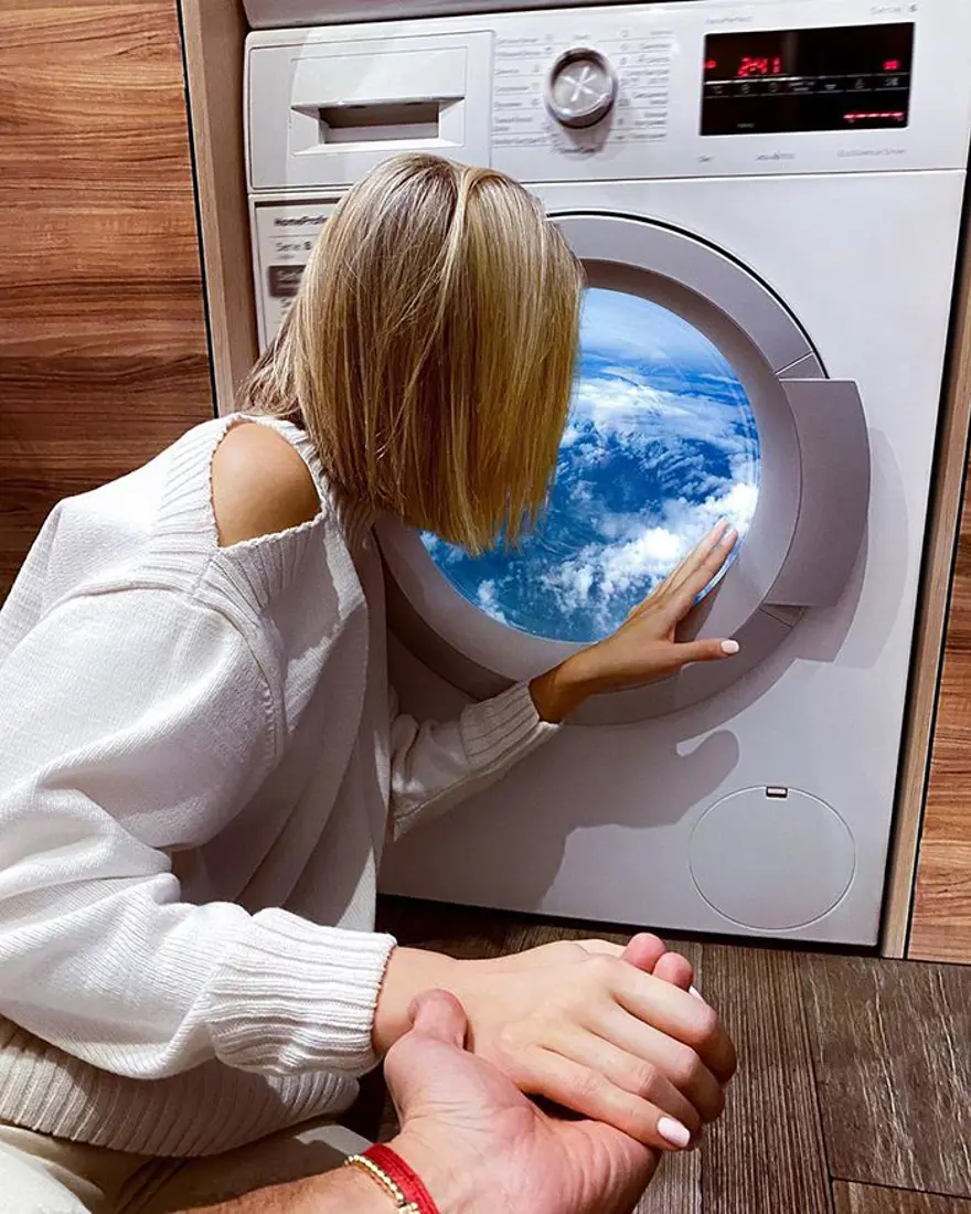 Karantina günlerinde evde yaratıcı seyahat fotoğrafları 11 Karantina günlerinde evde yaratıcı seyahat fotoğrafları 11