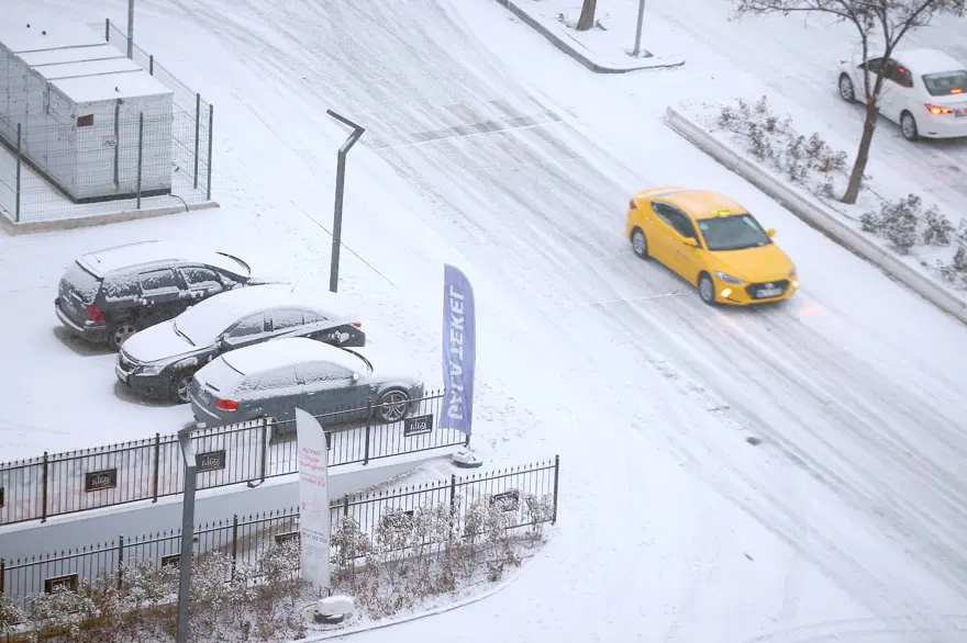 Başkent güne kar ile uyandı 7 Başkent güne kar ile uyandı 7