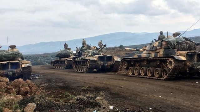 Tel Rıfat'taki terör hedefleri imha edildi