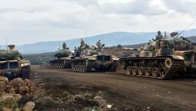 Tel Rıfat'taki terör hedefleri imha edildi